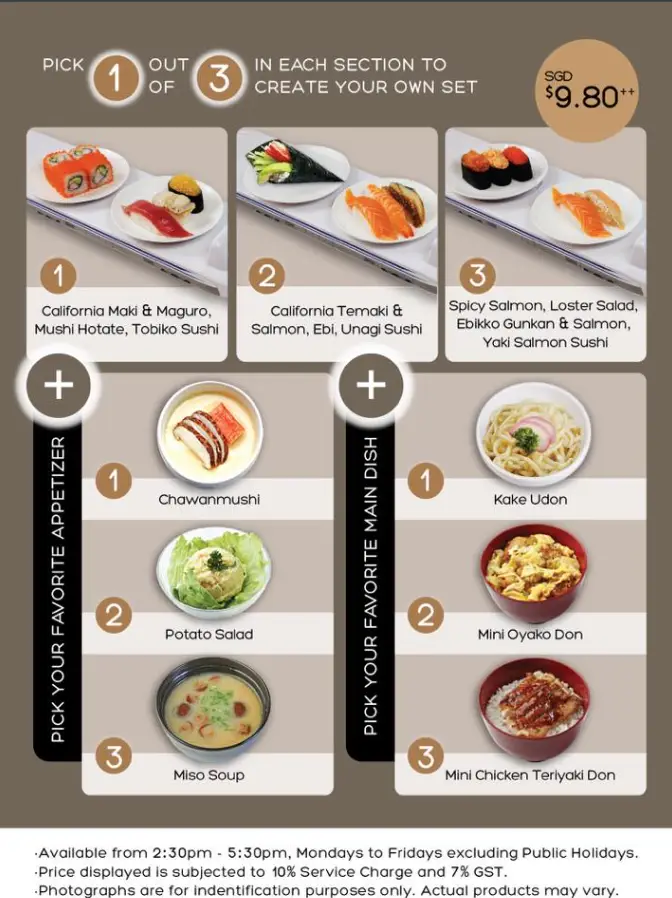 GENKI SUSHI MENU SINGAPORE