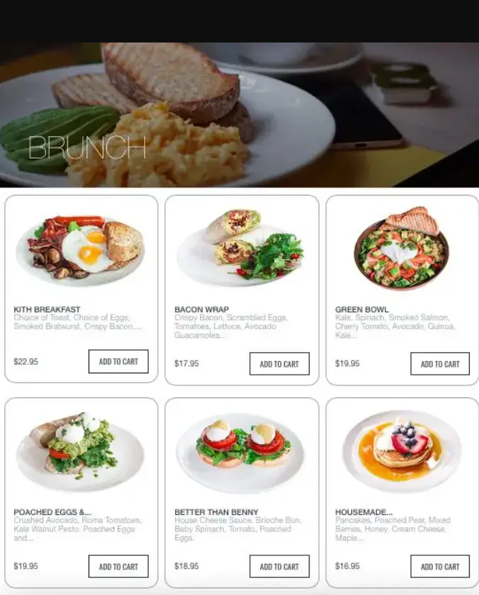 KITH CAFE MENU SINGAPORE PRICES