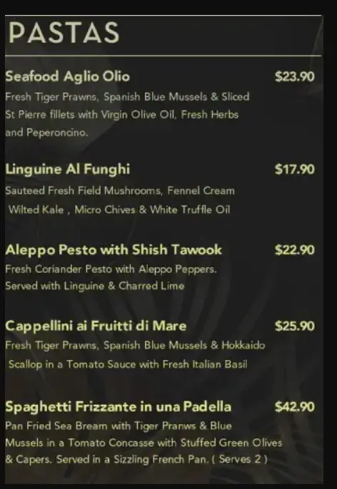 SPIZE MENU  